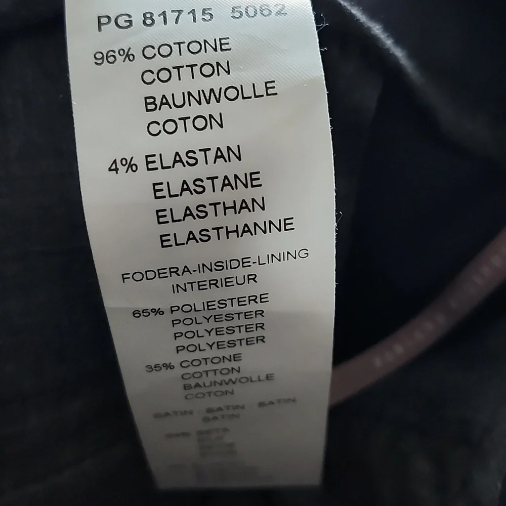 Fabiani Filippi Italy Tapered Trouser Pant SzL/46